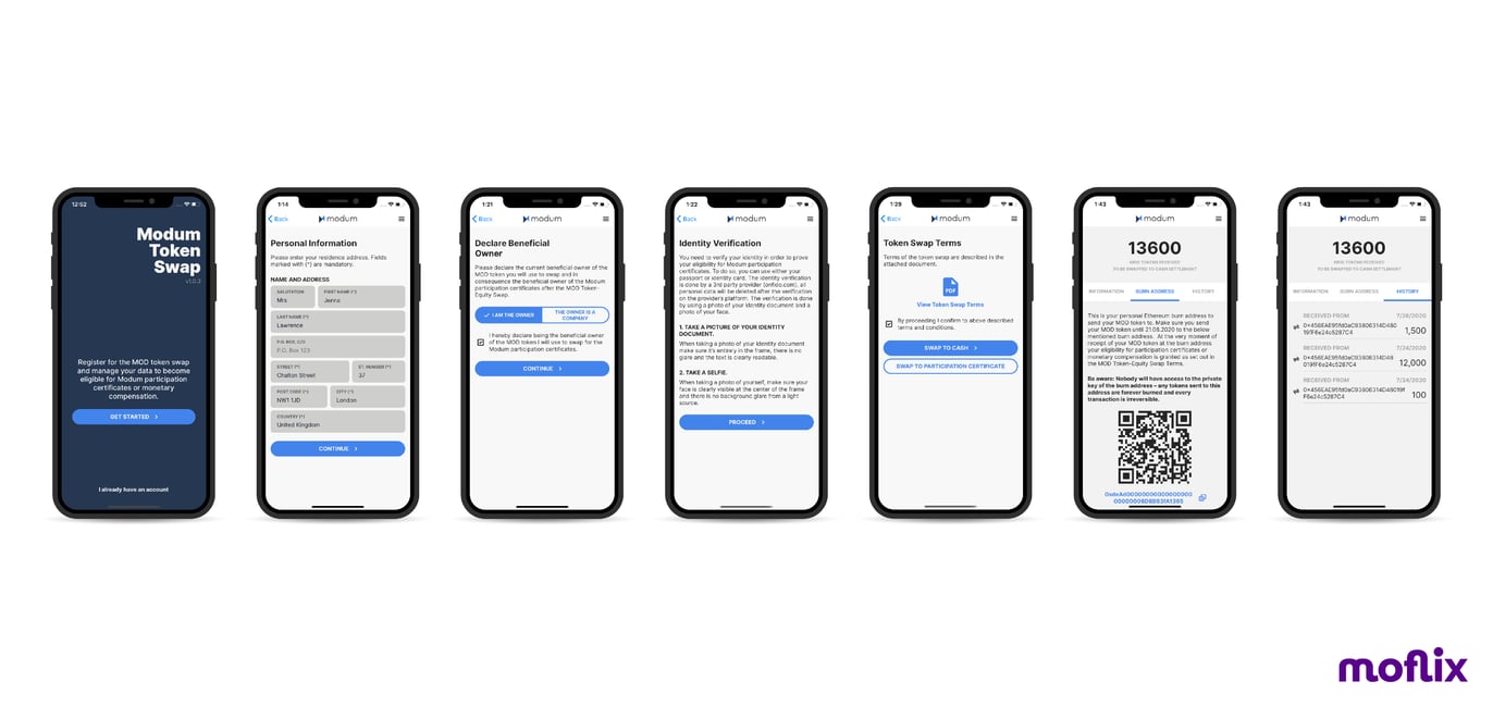 Tokenswap-onboarding-screens